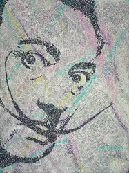 Salvador by Jim Dowie - Original Painting on Box Canvas sized 30x40 inches. Available from Whitewall Galleries